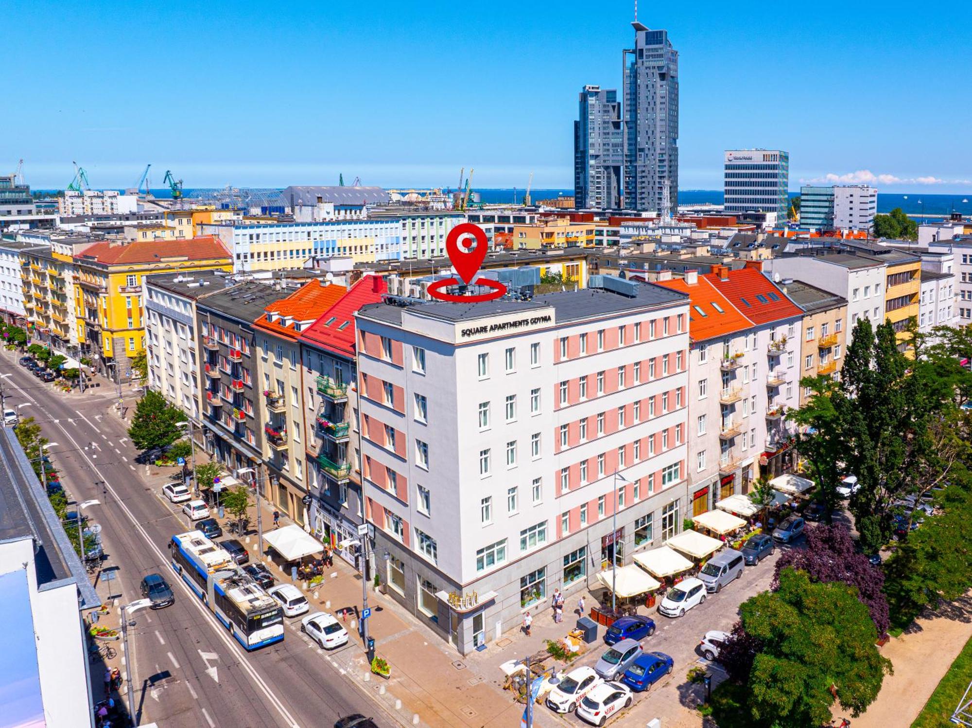 Square Apartments Gdynia Extérieur photo