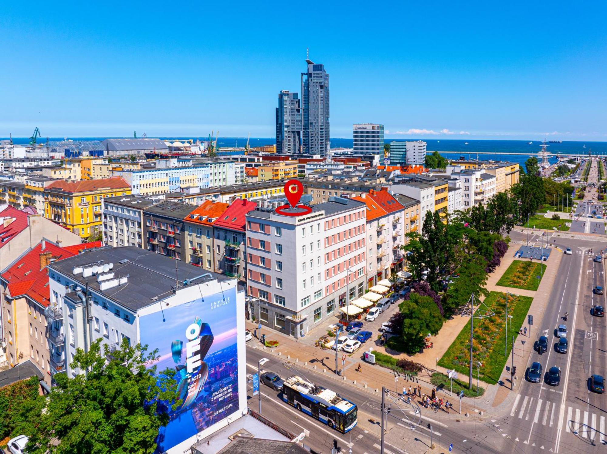 Square Apartments Gdynia Extérieur photo